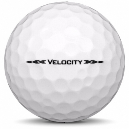 Golfballen Titleist Velocity I årsmodell 2021.