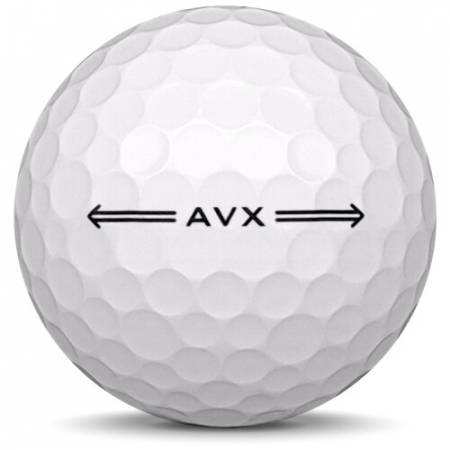 Golfballen Titleist AVX I årsmodell 2023.