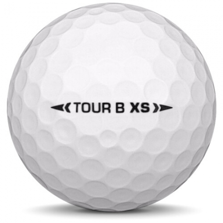 Golfballen Bridgestone Tour B XS I årsmodell 2023.