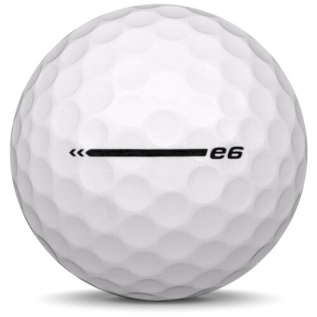 Golfballen Bridgestone E6 I årsmodell 2024.