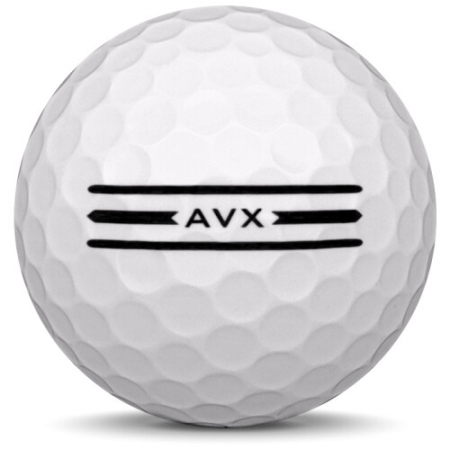 Golfballen Titleist AVX I årsmodell 2025.