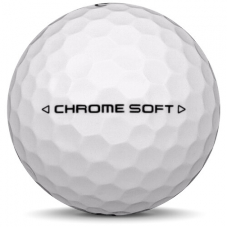 Golfballen Callaway Chrome Soft I årsmodell 2025.