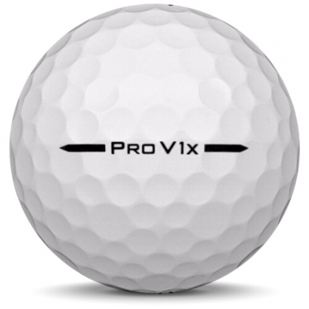 Golfballen Titleist Pro V1x I årsmodell 2025.