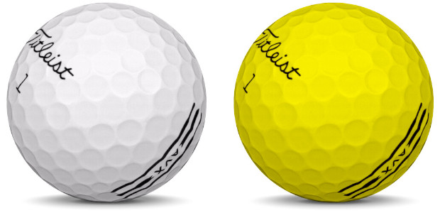 Titleist AVX Golfballer i forskjellige farger