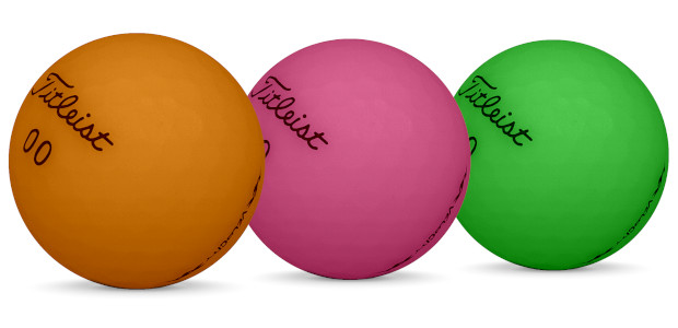 Titleist Velocity Golfballer i forskjellige farger